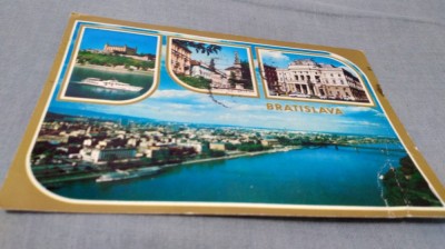CARTE POSTALA BRATISLAVA CIRCULATA foto