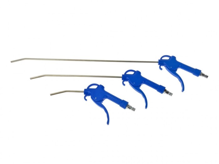 Set 3 pistoale pentru suflat 1/4&quot;, GEKO G01164