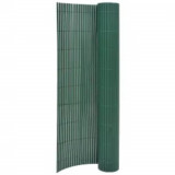 Gard pentru gradina cu 2 fete, verde, 110x500 cm GartenMobel Dekor, vidaXL
