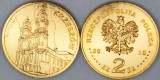 POLONIA 2 ZLOTI / ZLOTE 2010 , ORASE ISTORICE : KRZESZOW , XF+/ a UNC , KM 744