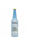 Cumpara ieftin Sticla decorativa albastra - Led Bottle Cool Dads | Lesser &amp; Pavey