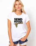 Cumpara ieftin Tricou dama alb - Send noods - XL, THEICONIC