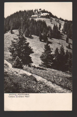 CPIB 19539 CARTE POSTALA - MASIVUL POSTAVARUL. CABANA &amp;quot;CRISTIANUL MARE&amp;quot;, RPR foto
