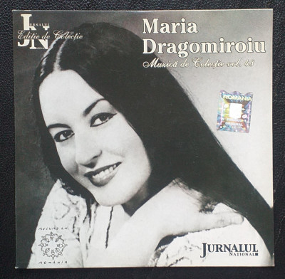 CD - Maria Dragomiroiu Muzica de colectie Jurnalul National foto