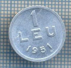 AX 759 MONEDA- ROMANIA - 1 LEU -ANUL 1951 -STAREA CARE SE VEDE foto