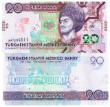 Turkmenistan 20 Manat 2020 Comemorativa P-45 UNC