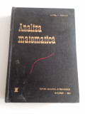 ANALIZA MATEMATICA - VOL. 1.MARCEL N. ROSCULET