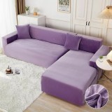 Cumpara ieftin Huse Elastice pentru Coltar din Catifea - JO554 Lila