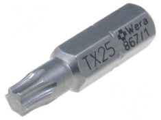 Capăt de şurubelniţă Torx TX25 25mm