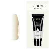 Colorat Gel Poly - Milk White, 15ml, ADL