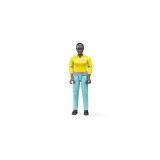 Cumpara ieftin Bruder figurina femeie cu pantaloni turcoaz