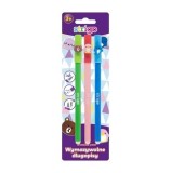 Cumpara ieftin Set 3 pixuri Strigo, cerneala cu stergere Animals, in blister