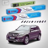 Cumpara ieftin Ștergătoare Mercedes-Benz Clasa GLK X204 2008-2014 | Set Față și Spate Flat &ndash; TeamCar&reg;
