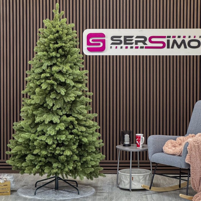 Brad artificial Sersimo, Silvee Elite, verde, integral 3D, 220 cm Household NewTrend