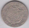 Romania Regalitate Carol I. 50 bani 1881, Argint