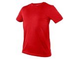 Tricou roşu L din bumbac - 180g/m2, conform CE