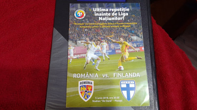 program Romania - Finlanda foto