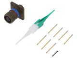 Conector militar soclu mamă 6 pini MIL-DTL-38999 Series III AMPHENOL AIR
