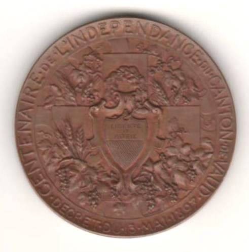 SV * Elvetia CENTENARUL INDEPENDENTEI CANTONULUI VAUD * 1897 - 1997