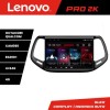 Navigatie Jeep Compass 2017 Lenovo Kit-739 8 core QLED 2K 4+64 360 Android Waze USB Navigatie Internet Youtube Radio CarStore Technology