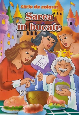 Carte de Colorat - Sarea in Bucate foto