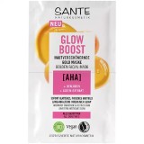 Masca Glow Boost cu acid hialuronic si extract de alge 2 bucati