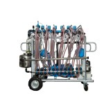 Sala de muls oi sau capre mobila 12 posturi (pulsatoare electronice)