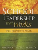 School Leadership That Works: From Research to Results