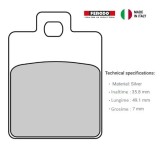 Cumpara ieftin Placute frana Piaggio - Sym (Ferodo Argento)