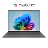 Cumpara ieftin ASUS Zenbook A14 UX3407QA , Snapdragon X Elite, 14, OLED WUXGA, 32GB LPDDR5X, 1TB NVMe, Windows 11 Pro, 3 Ani, Iceland Gray
