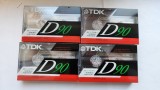 Lot 4 Casete TDK D90 Green TYPE I Normal Bias Sigilate