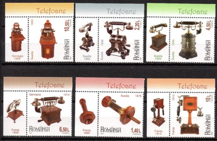 ROMANIA 2022, Colectii Telefoane, serie neuzata, MNH, 2381