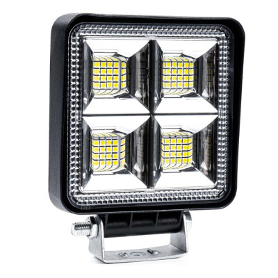 Proiector LED pentru Off-Road, ATV, SSV, putere 192W, culoare 6500K, tensiune 9-36V, dimensiuni 110 x 110 x 35 mm foto
