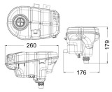MAHLE CRT 60 000S Vas de expansiune, racire