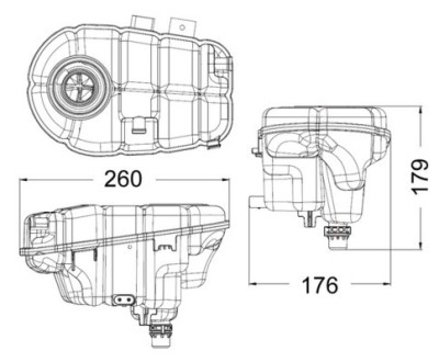 MAHLE CRT 60 000S Vas de expansiune, racire foto
