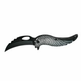 Cumpara ieftin Briceag Buzunar Wind Ghost Otel Argintiu 17.5cm Ideallstore - Cutit Camping Drumetii, Lama Otel 440C