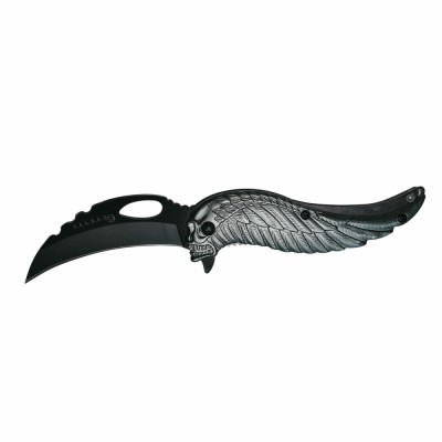 Briceag de buzunar DEPOX&amp;reg;, Wind Ghost, otel inoxidabil, argintiu, 17.5 cm foto