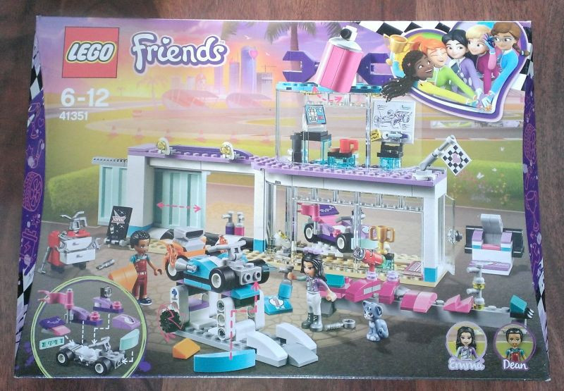 Lego Friends 41351 - Atelier de Karting - Cadou, original, sigilat, 6-10  ani | Okazii.ro