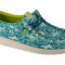 Pantofi pentru adidași Hey Dude Wally H2O Tropical 40702-4OR albastru