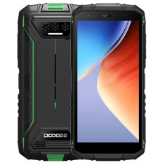 Telefon mobil Doogee S41 Plus Verde, 4G, IPS 5.5 , 8GB RAM (4GB + 4GB extensibili), 128GB ROM, 13MP+8MP, Android 13, Spreadtrum T606 Octa Core, GPS, N