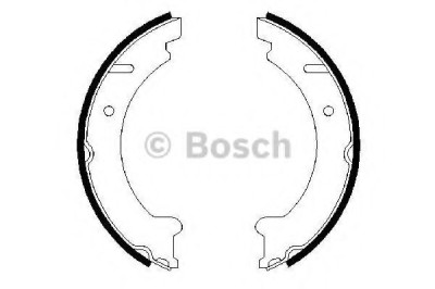 Set saboti frana, frana de mana VOLVO V70 I (LV) (1996 - 2000) BOSCH 0 986 487 548 foto