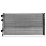 Radiator Vw Passat 96, motor: 1.6, 1.8, 2.0, 2.8 VR6, 2.9 VR6, iesire - conector rapid, 720x377x34, Mahle, Aluminiu/ Plastic etansat mecanic,