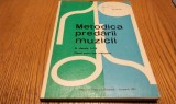 Metodica Predarii Muzicii Clasele I-IV, Ion Serfezi, 1973, Manual Licee Pedagogice