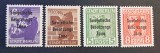 Germania (1948, Zona de Ocupație Sovietică) - "Ursul Berlinez" (5Pf, 6Pf, 8Pf, 10Pf) Supratipar "Sowjetische Besatzungszone" (MINT / Neștampilat) CLK1, Stampilat