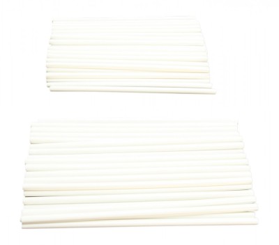 Kit protectii (invelitori) spite roata fata - spate (18&amp;quot; - 21&amp;quot;) - motociclete cross &amp;ndash; enduro &amp;ndash; culoare: alb (kit 80 bucati) foto