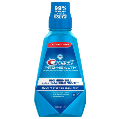 Apa de Gura, Crest 3D White, Pro-Health Multi-Protectie, fara Alcool, Efect Protectie Intensiva, 100 foto