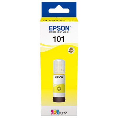 Epson 101 ecotank yellow ink bottle foto