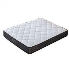 Saltea ortopedica Wolke Bonnell Spring SuperFresh 140x200x20 cm, 17 cm arcuri individuale tip Bonnell Spring, 3 cm spuma poliuretanica, fermitate moal