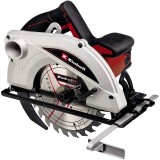 Fierastrau circular de mana Einhell TC-CS 1410, 1410 W, 5500 RPM, 67 mm adancime maxima taiere, 190 mm diametru disc, taiere la 45&deg;/90&deg;