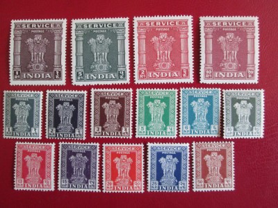 INDIA SERIE MNH=99 foto